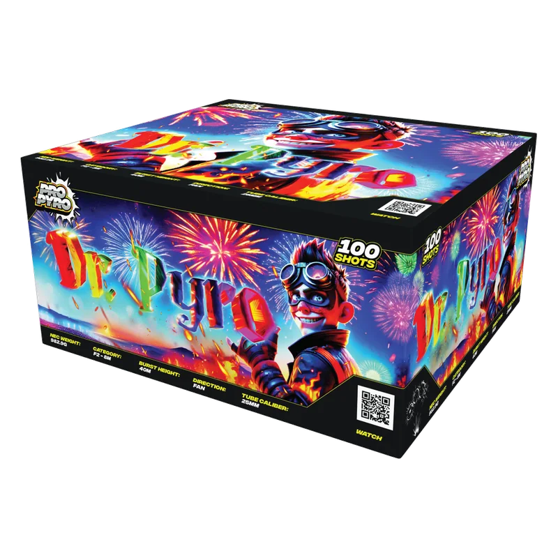 Dr. Pyro 100 Shot Compound Barrage pack