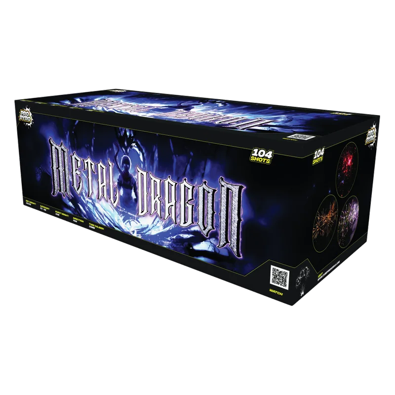 Metal Dragon 104 Shot Compound Barrage pack