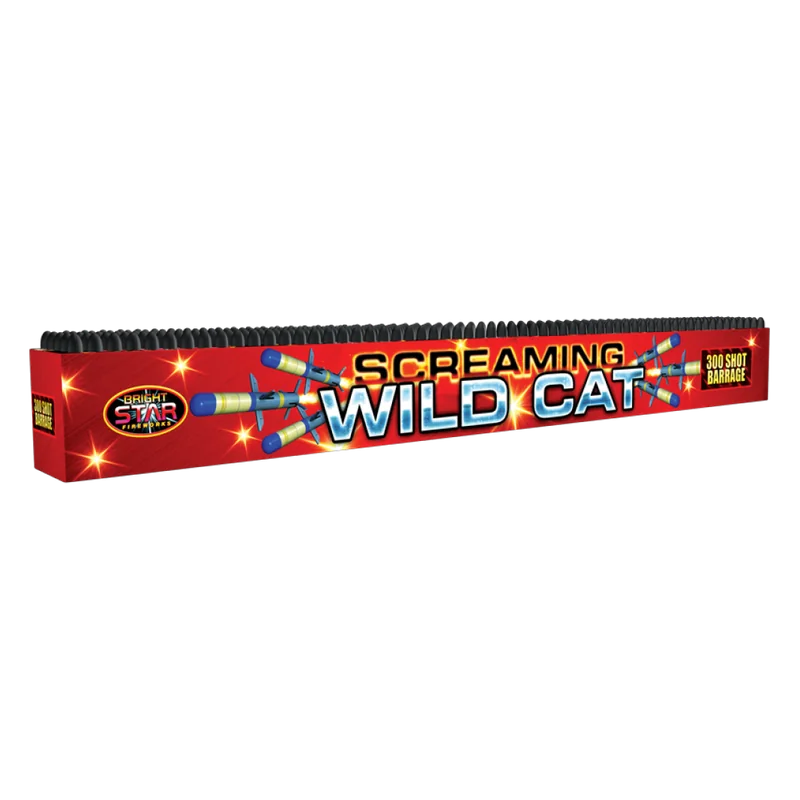 Screaming Wild Cat 300 Shot Barrage pack