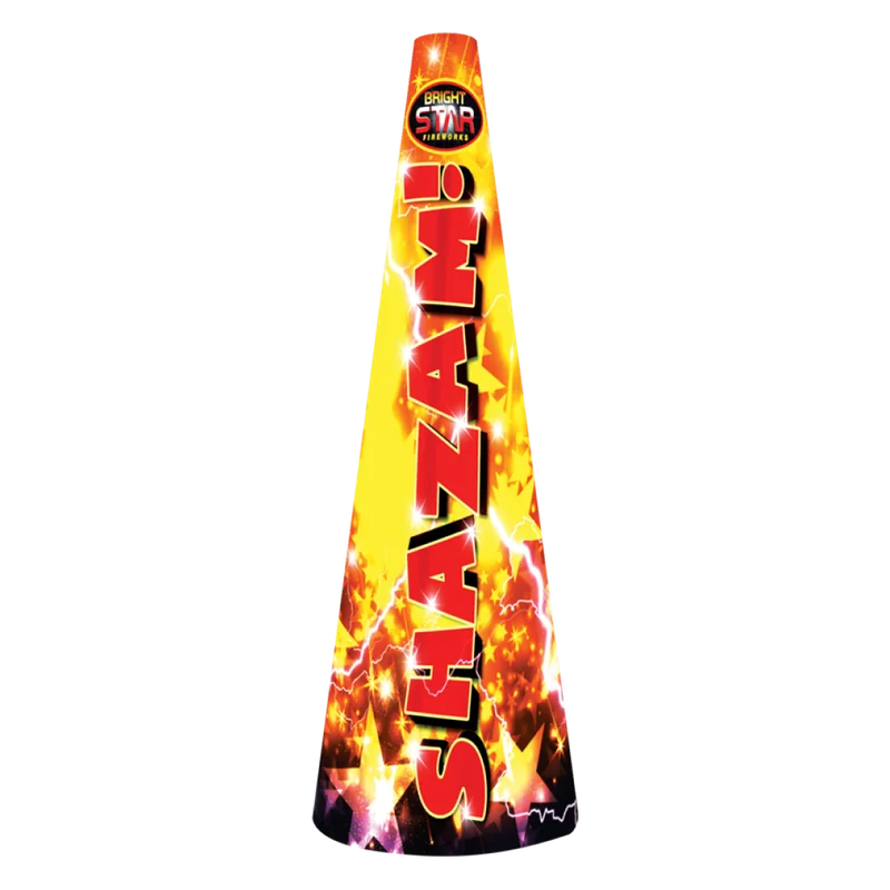 Shazam Crackling Conic Fountain pack