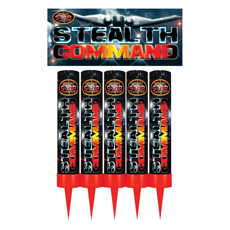 Stealth Command Roman Candles pack