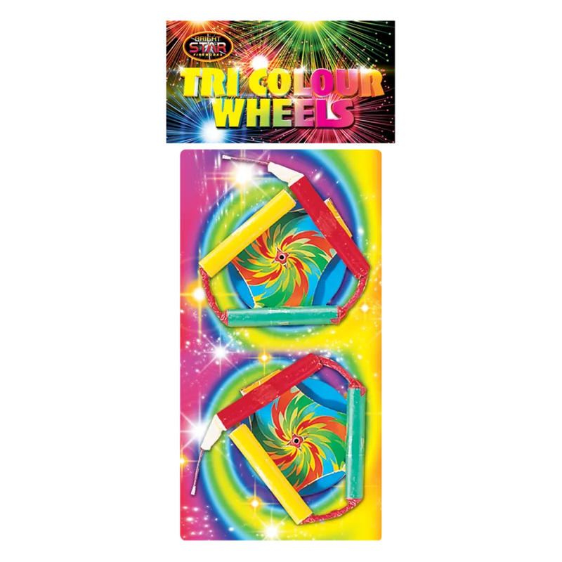 Tri Colour Wheels pack