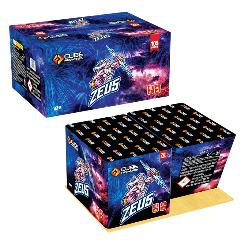Zeus 105 Shot Compound Barrage pack